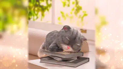 斑布猫-慵懒的午觉