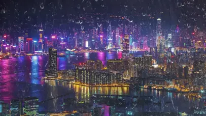 雨天城市【治愈系】白噪音