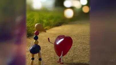 积木奥斯卡-枪和花