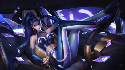 赛车里的KDA卡莎