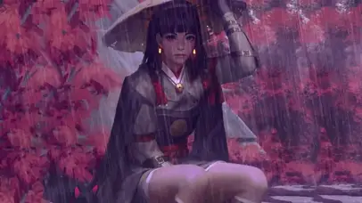 暴雨武士女孩