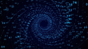 科技数字穿梭
