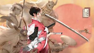 日式和风女武士替身使者