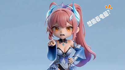 爱弥斯-想偷看电脑