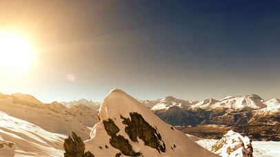雪山风景震撼动态