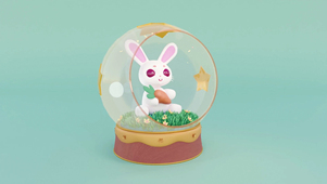 兔子水晶球