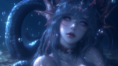 战锤色孽章鱼公主