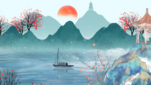 古风山水