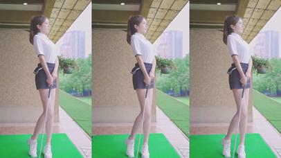 高尔夫美女
