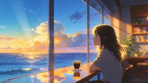 新海诚 小清新 美少女