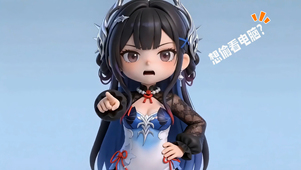 旗袍海瑟音-想偷看电脑