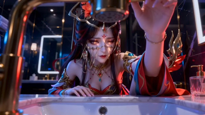 水龙头变装-貂蝉