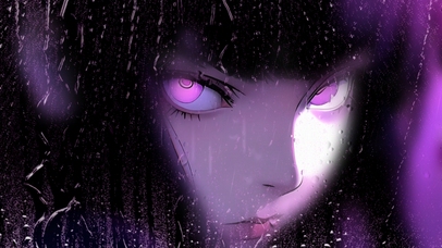 骇人！雨夜窗内富江の凝视