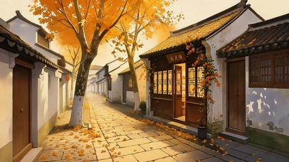 午后小巷