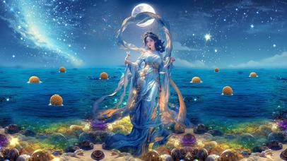 中秋海上明月嫦娥来