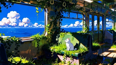 白猫的奇妙海上之旅