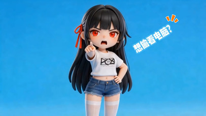 千咲-想偷看电脑