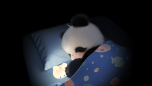 熊非熊阿贝贝小夜灯开灯特效