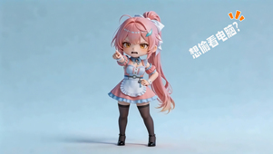 女仆爱弥斯-想偷看电脑