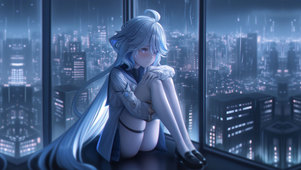 芙宁娜-雨夜大厦