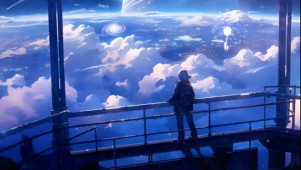 遥望天空