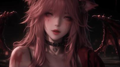 战锤色孽恶魔女孩