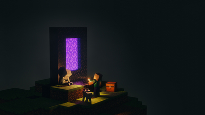 我的世界 地狱传送门