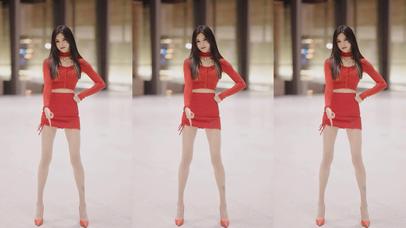 红裙老婆的舞蹈