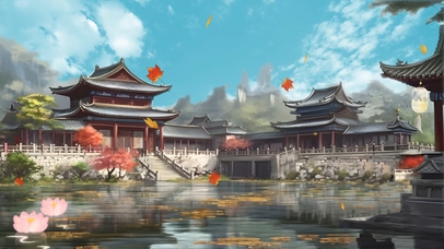 中国山水灵秀，宫殿古韵悠然