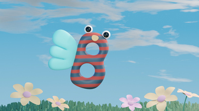 字母角色小动画B