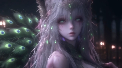 战锤色孽孔雀公主