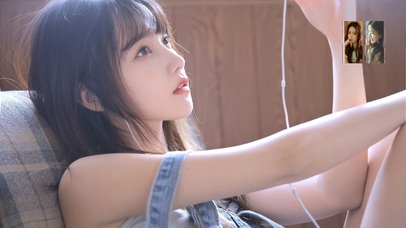 女朋友旋转相册