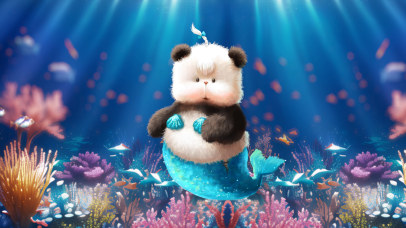 熊非熊泡泡美人鱼