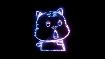 霓虹动态小老虎