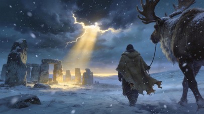 一人一鹿的旅途