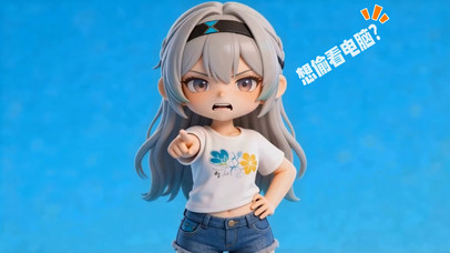 流萤-想偷看电脑