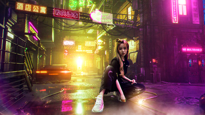 陈卓璇Cyberpunk
