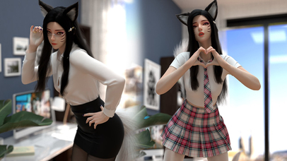 狸儿的日常006 OL、JK