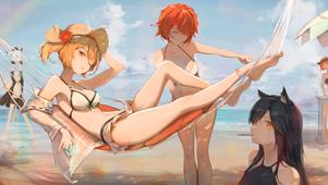 海边少女