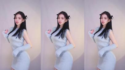 蓝裙美少女出击