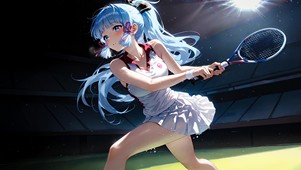神里绫华-网球少女-动态
