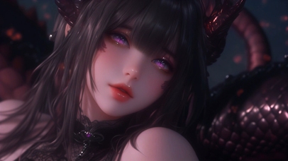 战锤色孽黑龙公主