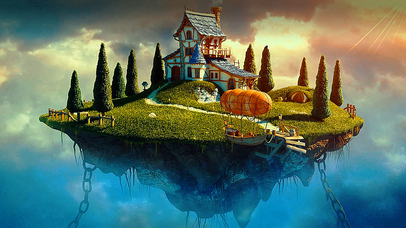 梦幻浮空岛~【唯美清新版】