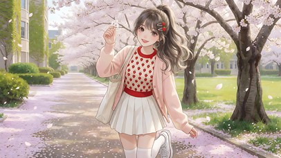 学院少女的心动