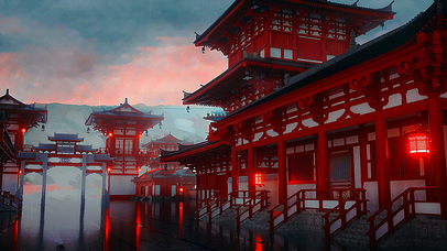 宇楼红檐~【超唯美大气版】