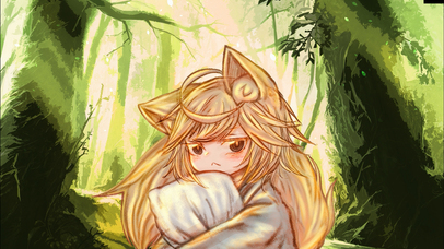 小狐仙要睡午觉啦~别去烦他呐！