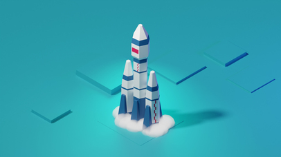 火箭发射循环动画