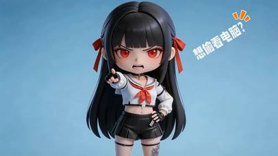 千咲-想偷看电脑