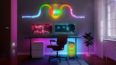 RGB氛围赛博朋克风壁纸