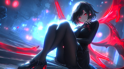 黑丝喰种高跟——炫酷黑暗系